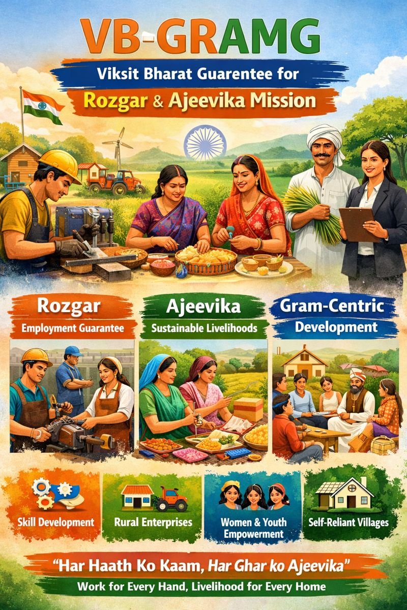 VB-G RAM G Viksit Bharat Guarantee for Rozgar and Ajeevika Mission