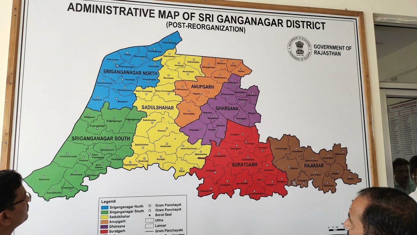 Sri Ganganagar Zila Parishad Panchayat Samiti & Gram Panchayat List 2026 | नई ग्राम पंचायत और पंचायत समिति सूची